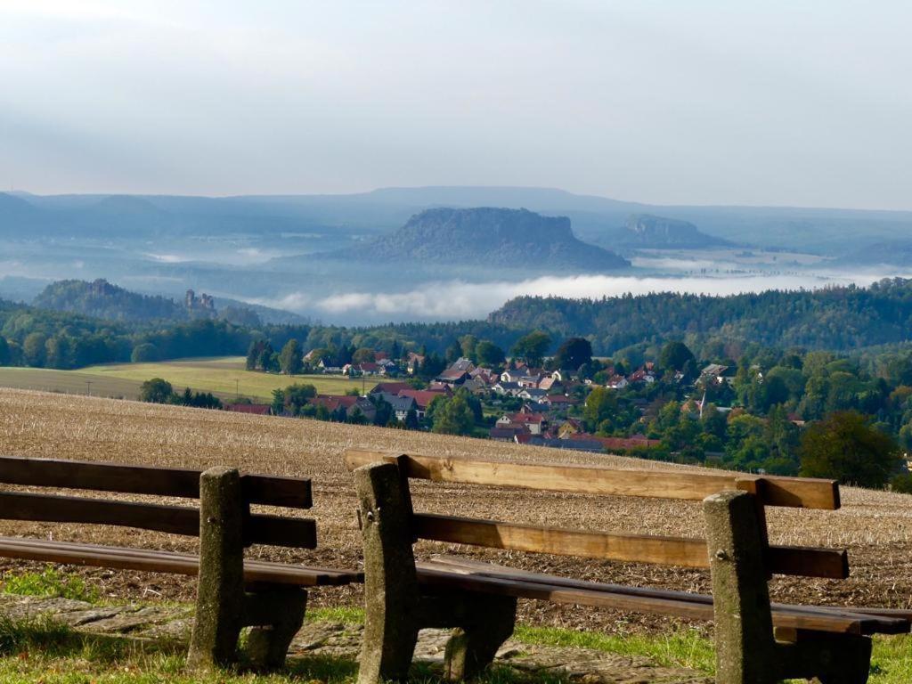 Ferienwohnung Schlesinger Hohnstein Exteriör bild
