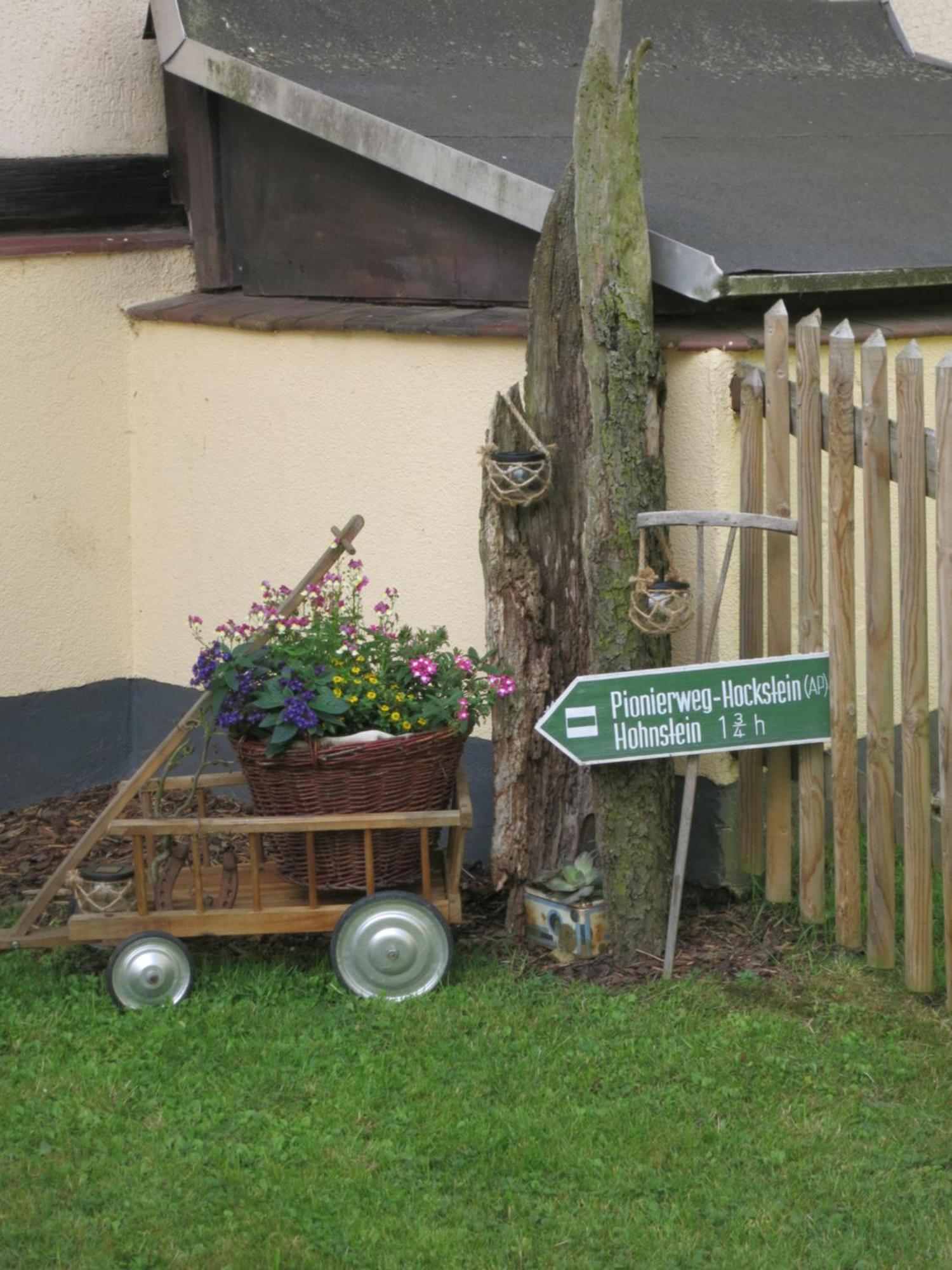 Ferienwohnung Schlesinger Hohnstein Exteriör bild